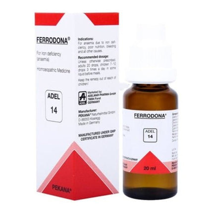 Adel Homeopathy 14 Ferrodona Drop