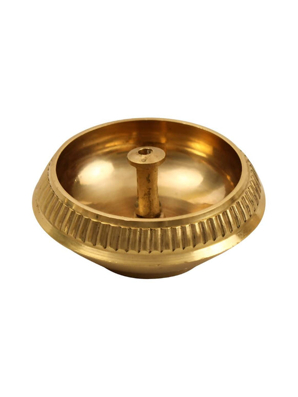 Spillbox Gold Toned Kuber Nandha Deep Pooja Essentials