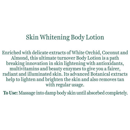 Biotique Advanced Ayurveda Bio White Orchid Skin Whitening Body Lotion