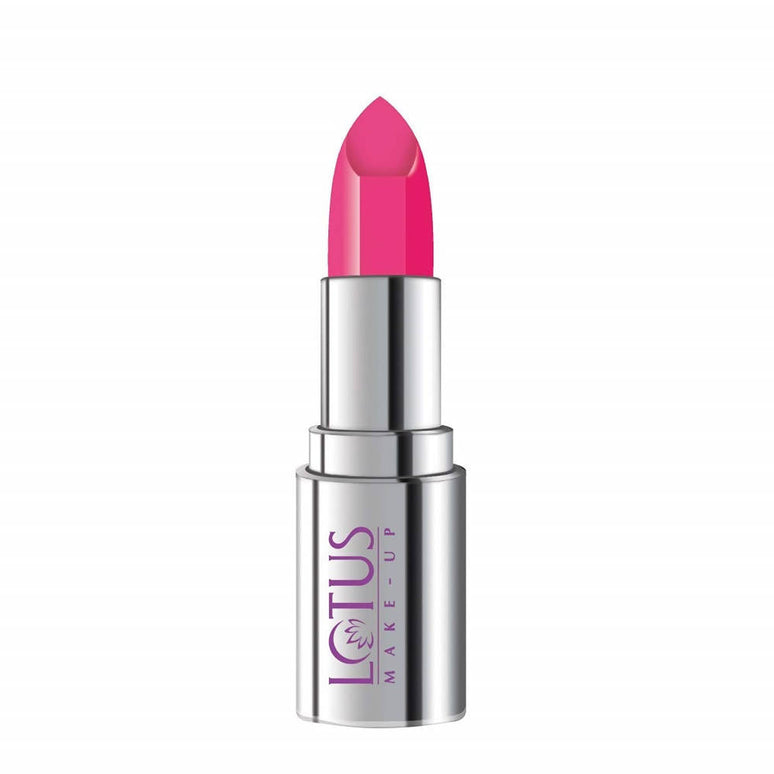Lotus Makeup Ecostay Butter Matte Lip Color Passionate Pink (4 Gm)