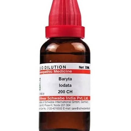 Dr. Willmar Schwabe India Baryta Iodata Dilution
