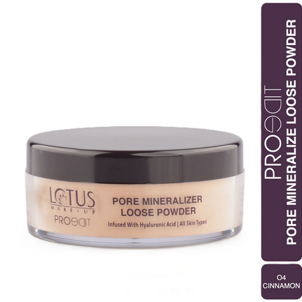 Lotus Make Up Proedit Pore Mineralize Loose Powder - 04 Cinnamon