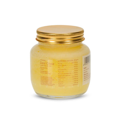 Pure & Sure Organic Desi Ghee | Fresh natutal cow ghee made by Bilona method (Curd Churned) with goodness of health