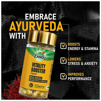 Zandu Vitality Booster Capsules