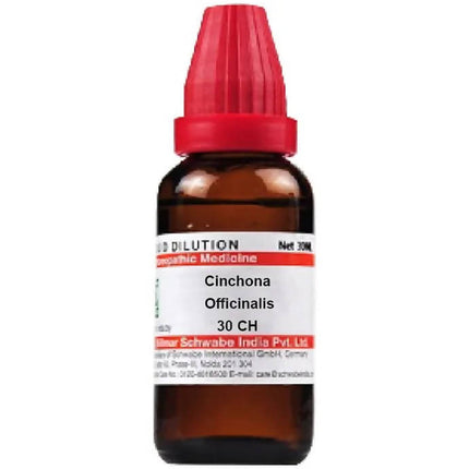 Dr. Willmar Schwabe India Cinchona Officinalis (China) Dilution