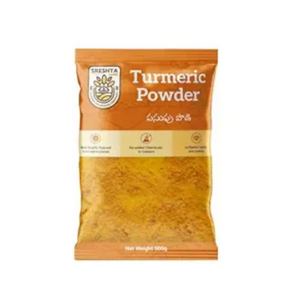 Sreshta Farms Organic Turmeric Powder (Pasupu Podi)