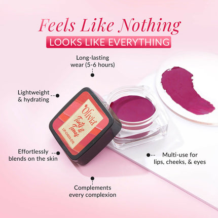 Olivia Tints & Tones For Lip, Cheek & Eye Lip Balm - Caramel Laughter
