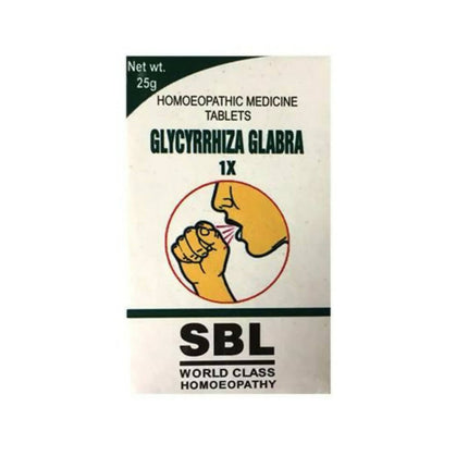 SBL Homeopathy Glycyrrhiza Glabra Tablets