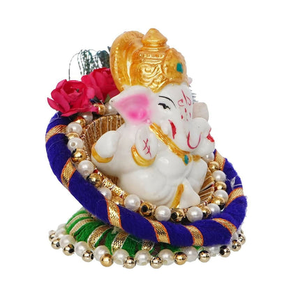 eCraftIndia Polyresin Lord Ganesha Idol