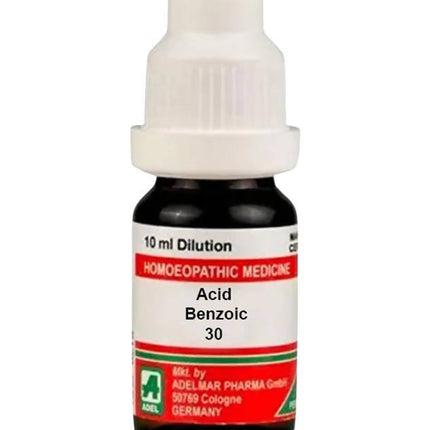 Adel Homeopathy Acid Benzoic Dilution