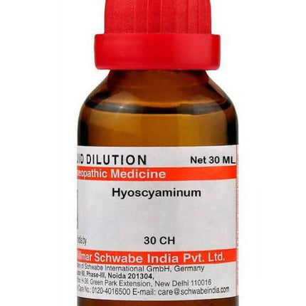Dr. Willmar Schwabe India Hyoscyaminum Dilution