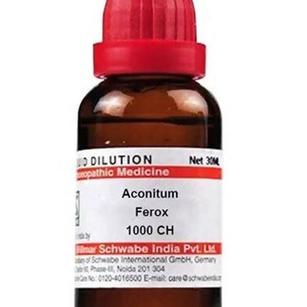 Dr. Willmar Schwabe India Aconitum Ferox Dilution