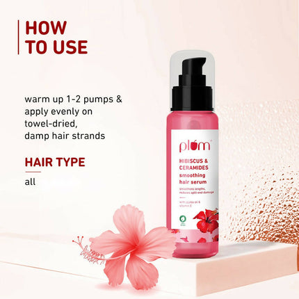 Plum Hibiscus & Ceramides Smoothing Hair Serum