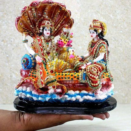 Esplanade - Vishnu With Laxmi In Ksheer Sagar Idol