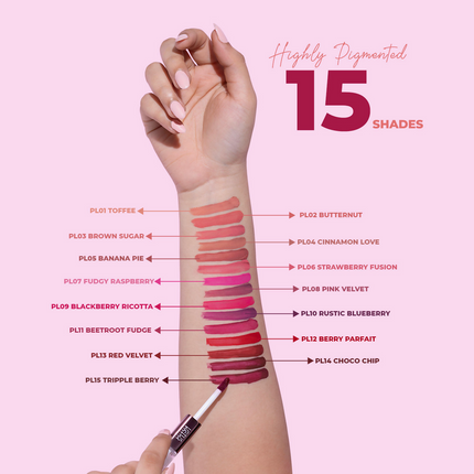 Lotus Make Up Proedit Prep And Swipe Lip Color - PL15-Tripple Berry