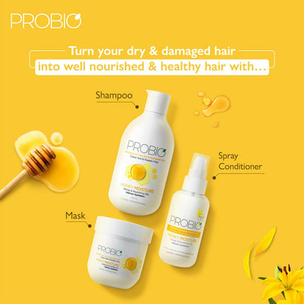Godrej Professional Probio Honey Moisture Shampoo For Dry & Damaged Hair