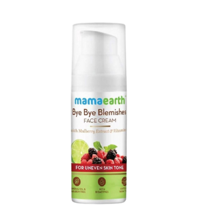 Mamaearth Bye Bye Blemishes Face Cream For Uneven Skin Tone