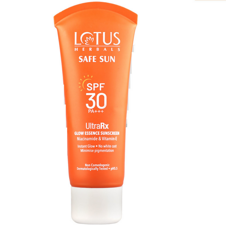 Lotus Herbals Safesun Ultrarx Glow Essence Sunscreen SPF 30 PA++++