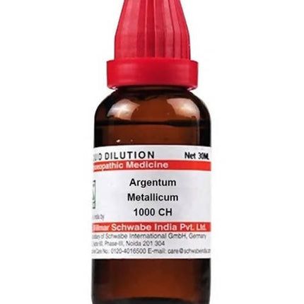 Dr. Willmar Schwabe India Argentum Metallicum Dilution