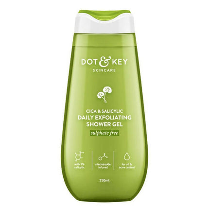 Dot & Key Cica & Salicylic Daily Exfoliating Shower Gel