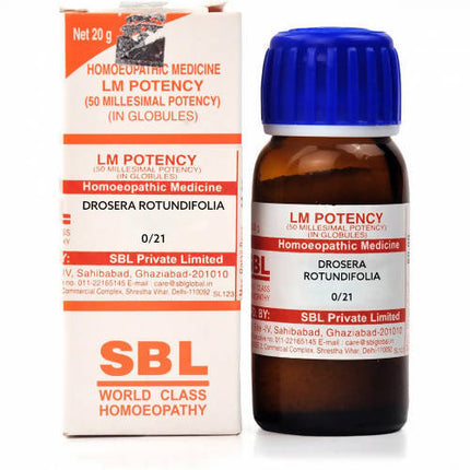 SBL Homeopathy Drosera Rotundifolia LM Potency