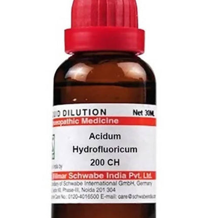 Dr. Willmar Schwabe India Acidum Hydrofluoricum Dilution