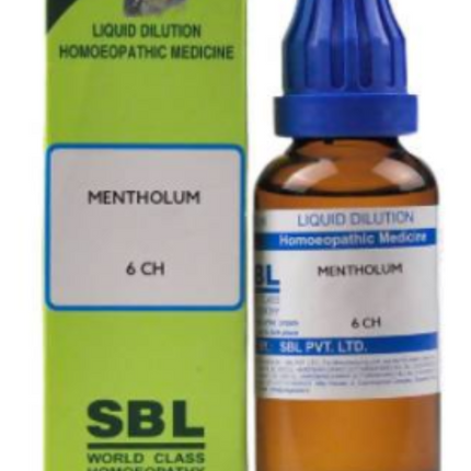 SBL Homeopathy Mentholum Dilution