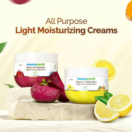 Mamaearth Vitamin C Daily Glow Light Moisturizing Cream with Turmeric & Vitamin C For Skin Brightening