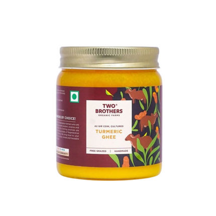 Two Brothers Organic Farms Turmeric Ghee