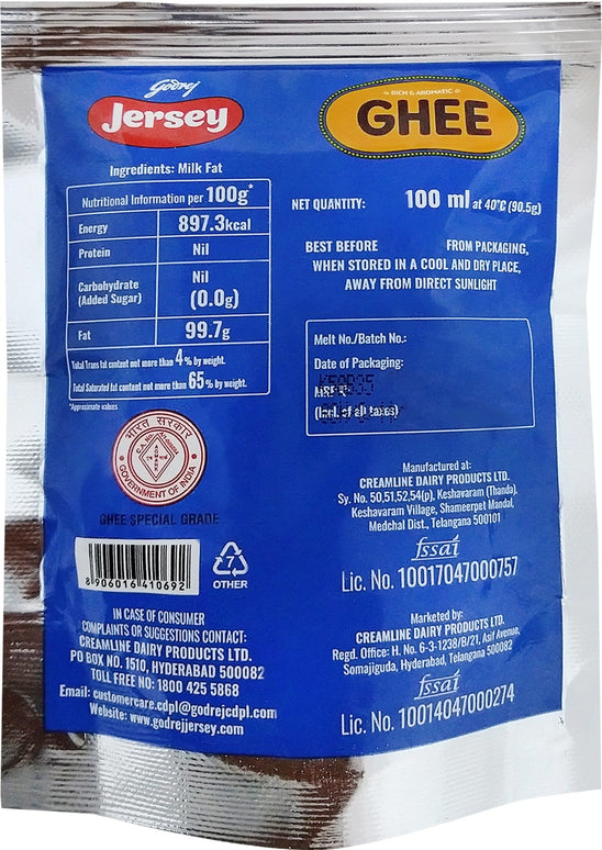 Godrej Jersey Ghee | Homemade Organic Authentic Ghee | Natural & Pure Ghee