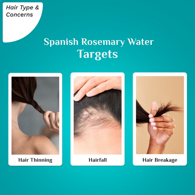 Pilgrim Spanish Rosemary Water With Biotin