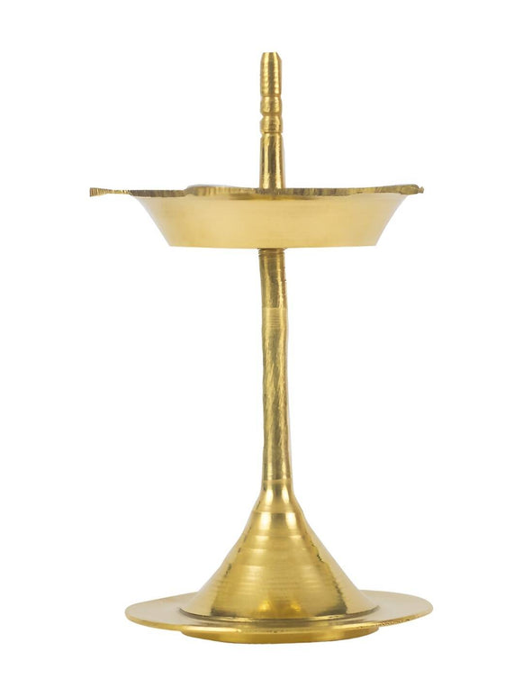 Spillbox Gold-Toned Brass Kuthu Vilakku Diyas Pooja Essential