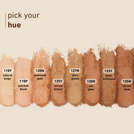 Plum Legit Matte Talc-Free Compact With SPF15 - Brew Brilliance 133 Y