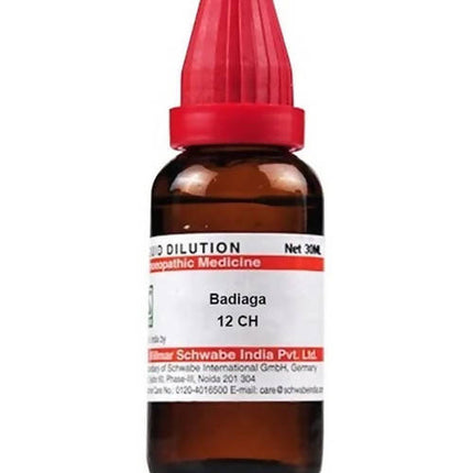 Dr. Willmar Schwabe India Badiaga Dilution