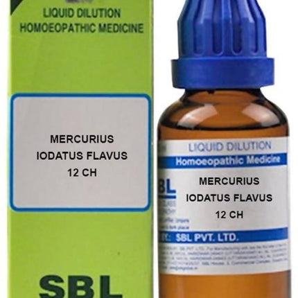 SBL Homeopathy Mercurius Iodatus Flavus Dilution