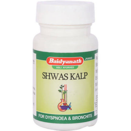 Baidyanath Jhansi Shwas Kalp Tablets