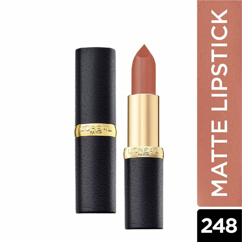 L'Oreal Paris Color Riche Moist Matte Lipstick - 248 Flatter Me Nude