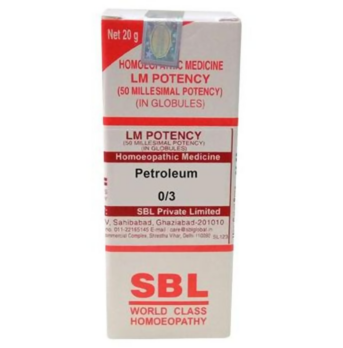 SBL Homeopathy Petroleum LM Potency (in Globules)