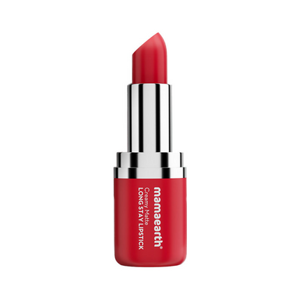 Mamaearth Creamy Matte Long Stay Lipstick - Ruby Crush