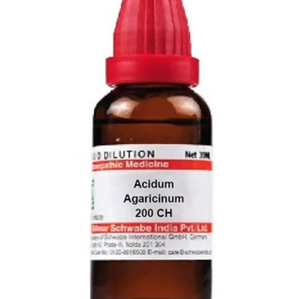 Dr. Willmar Schwabe India Acidum Agaricinum Dilution