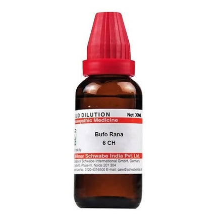 Dr. Willmar Schwabe India Bufo Rana Dilution