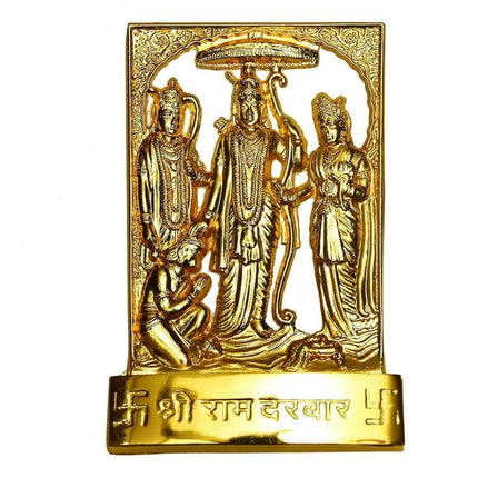 Rudradivine Brass Ram Darbar Murti Idol Statue