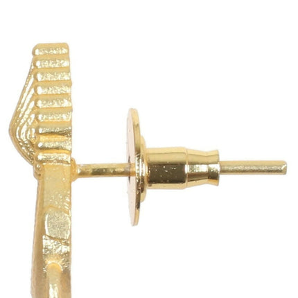 Joban Fashion Women Matte Gold Brass Jhumka