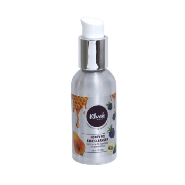 Vilvah Store Honey Fix Face wash (10% Raw Honey)