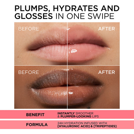 L'Oreal Paris Plump Ambition Hyaluron Lip Oil - 510 La Nuit Sparkle