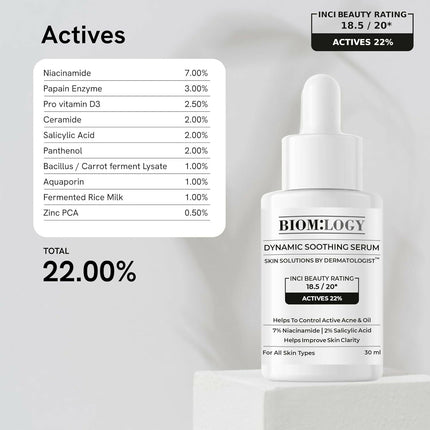 Biomlogy Dynamic Soothing Face Serum