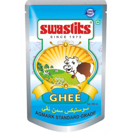 Swastiks Ghee (Clarified Butter) | Vedic Bilona Method | Churned From Curd | 100% Pure Ghee