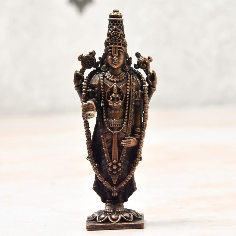 Bhimonee Decor Handmade Copper Balaji Idol