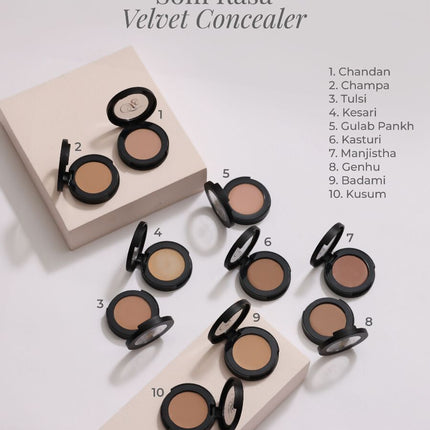 Forest Essentials Som Rasa Velvet Concealer Manjistha