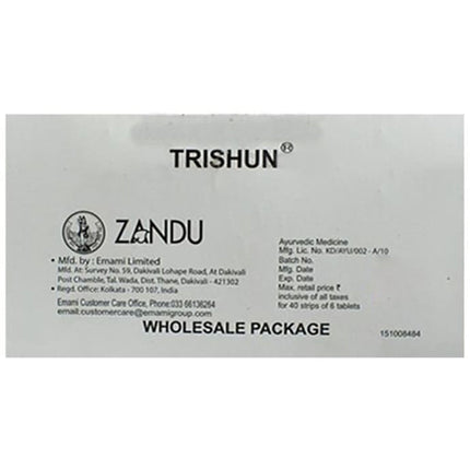 Zandu Trishun Tablets